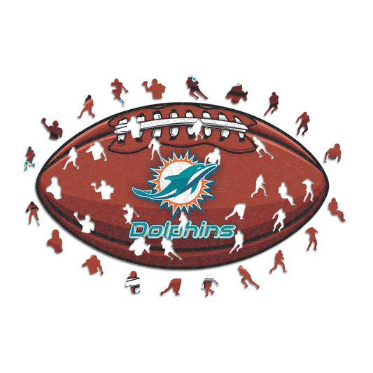 Miami Dolphins - Wooden Puzzle