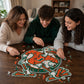 Miami Hurricanes Mascot Wooden Puzzle