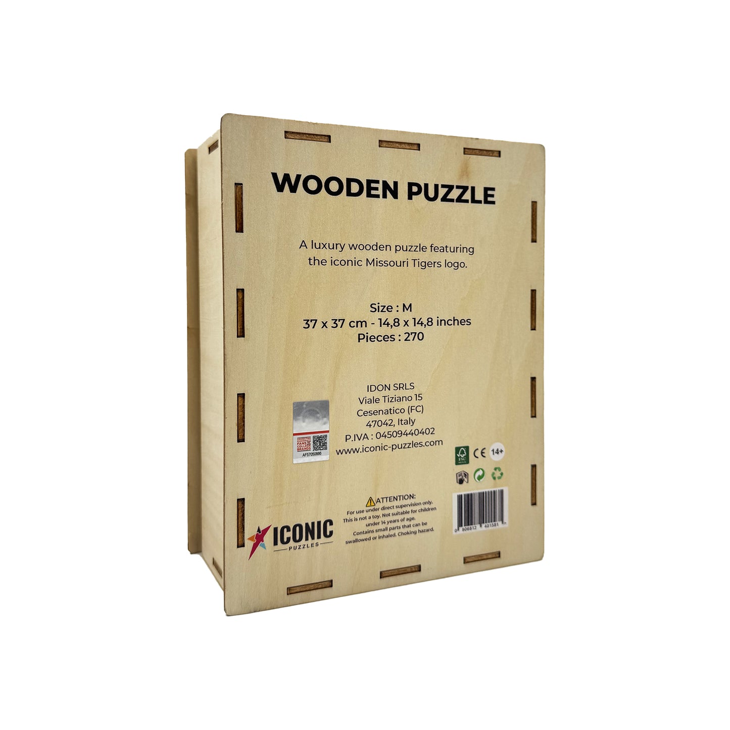 University of Missouri - Wooden Puzzle