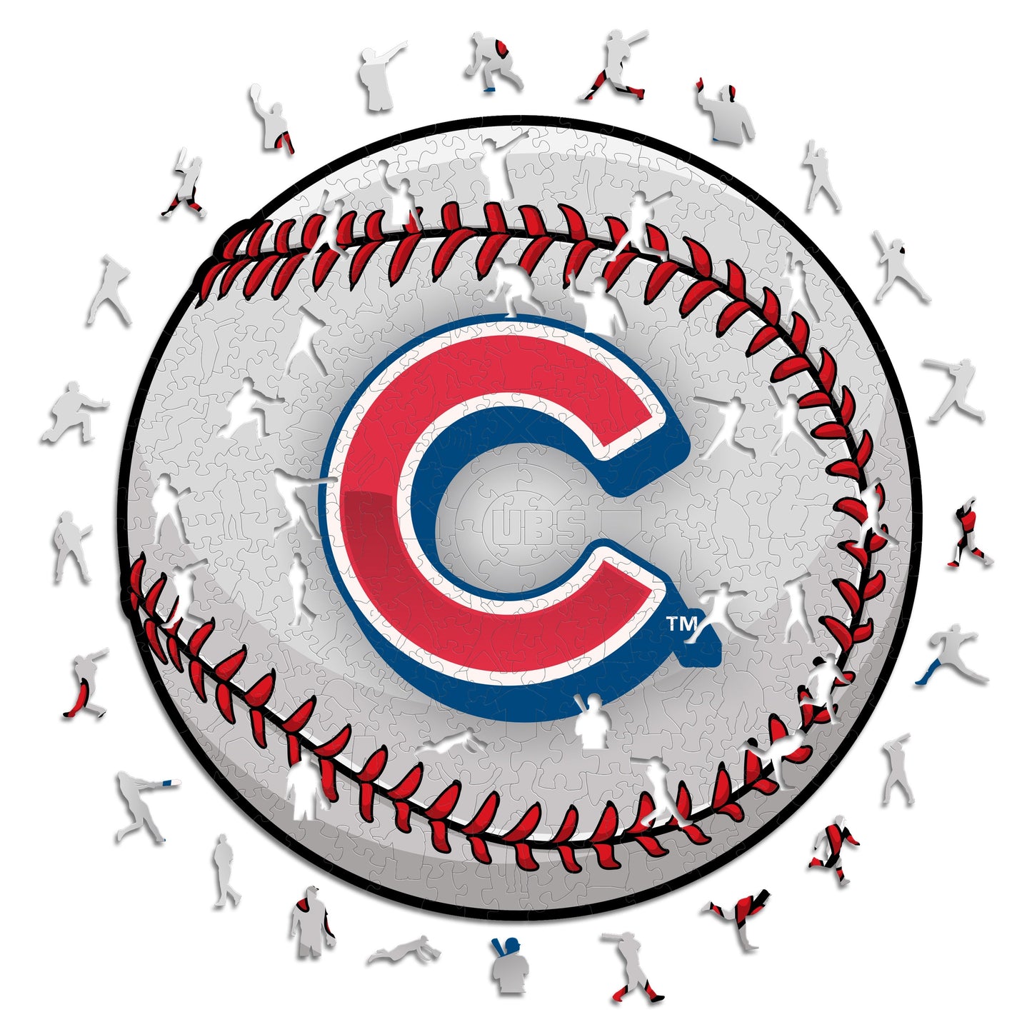 2 PACK Chicago Cubs™ Ball + Primary Logo