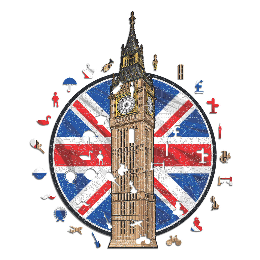 Big Ben Wooden Puzzle Iconic Puzzles