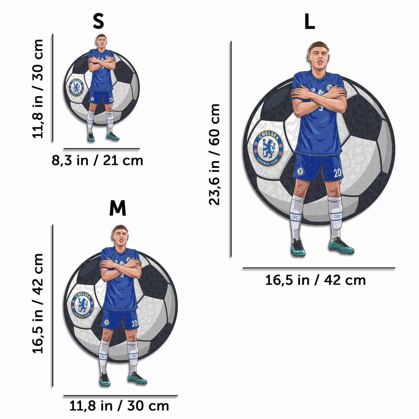 2 PACK Chelsea FC® Stamford Bridge + Cole Palmer