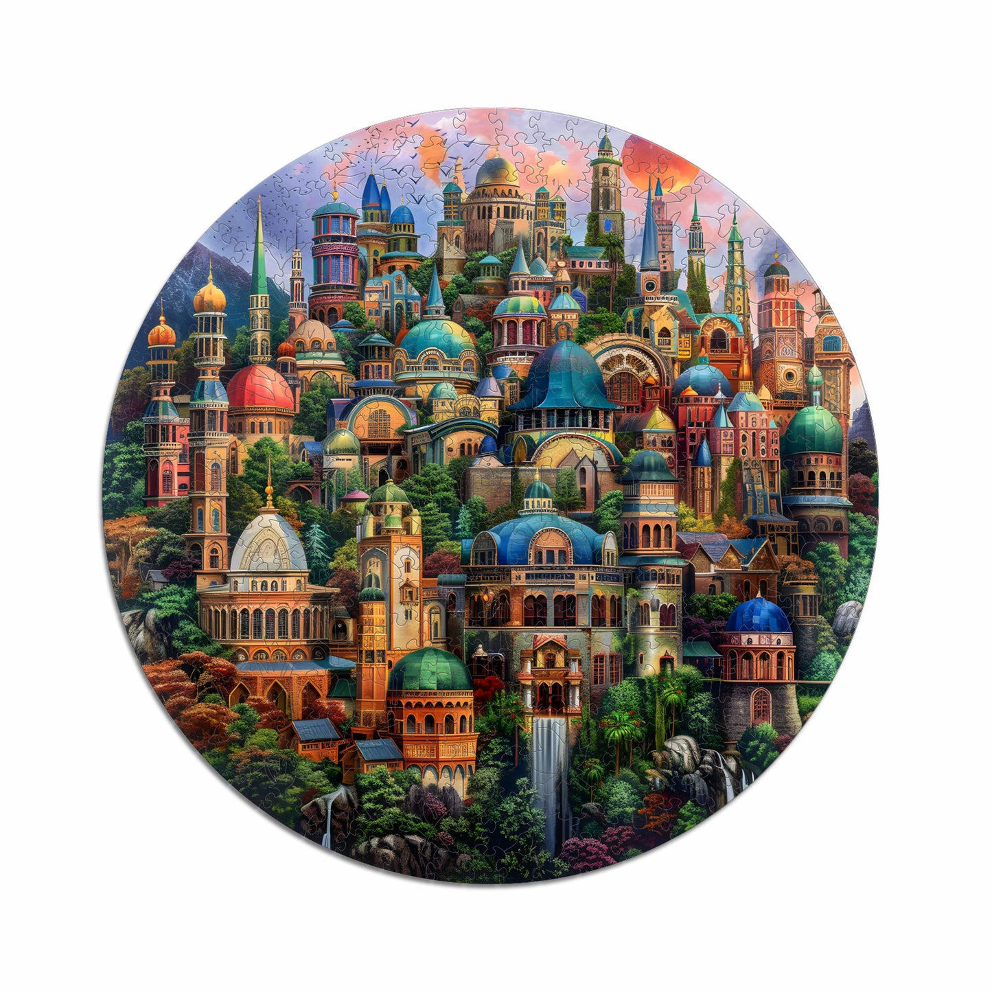 Enchanted City - Wooden Puzzle