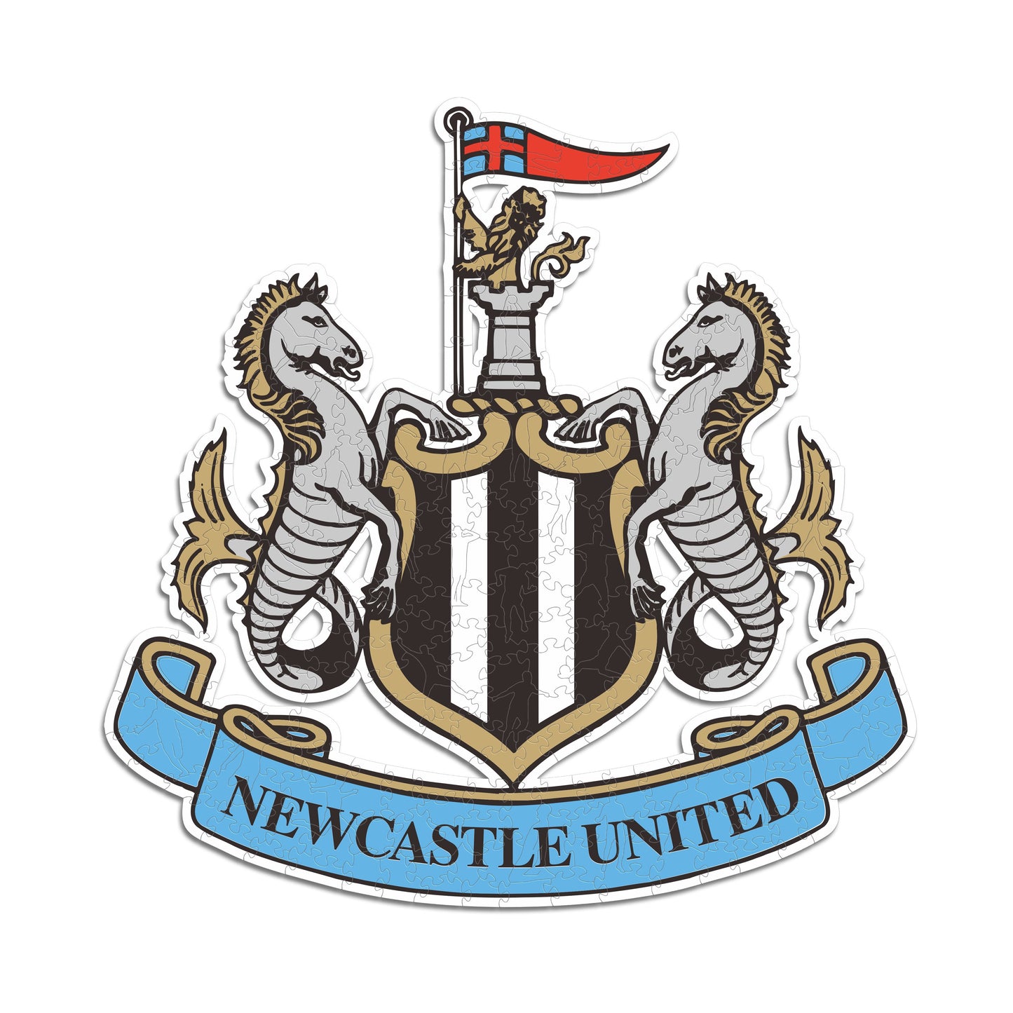 Newcastle United FC® Logo - Wooden Puzzle