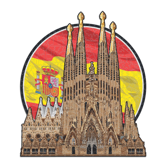 Sagrada Família - Wooden Puzzle