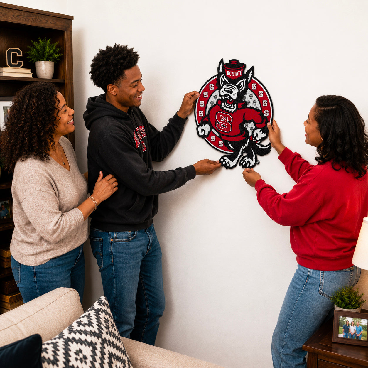 NC State Wolfpack Mascot Wooden Puzzle