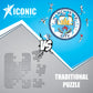 Manchester City FC® Logo - Wooden Puzzle