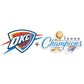 2 PACK Oklahoma City Thunder™ 2025 NBA Champions + Logo