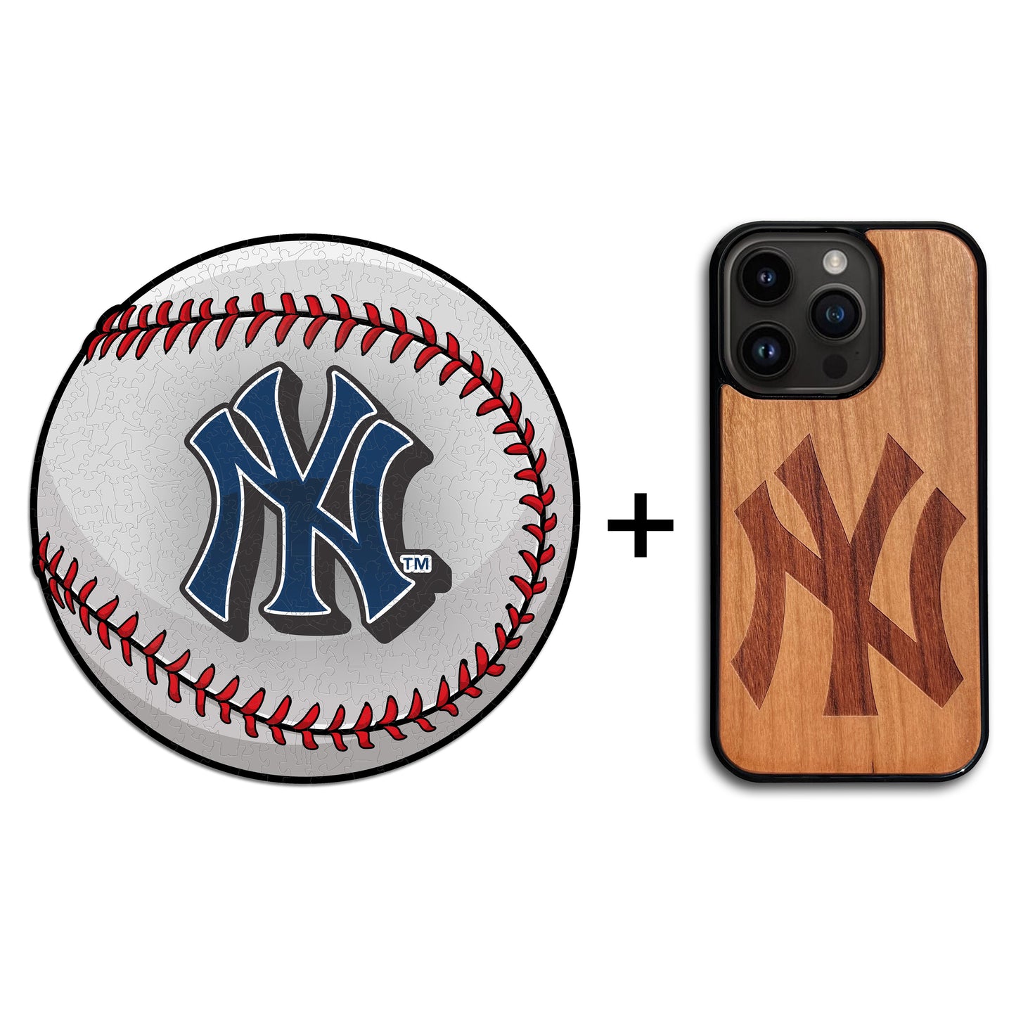 2 件裝 New York Yankees® 拼圖 + NY 盒子