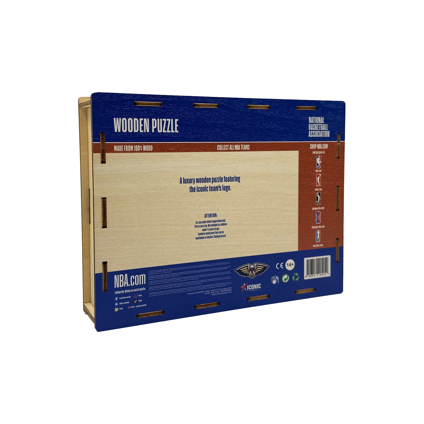 New Orleans Pelicans™ - Wooden Puzzle