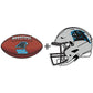 2 PACK Carolina Panthers™ Football - Helmet
