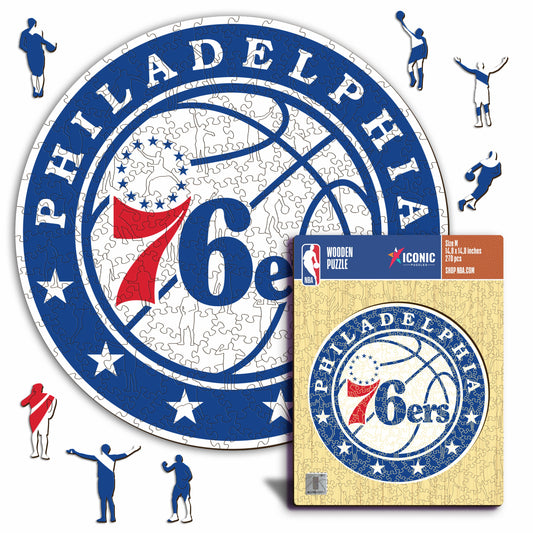 Philadelphia 76ers™ - Wooden Puzzle