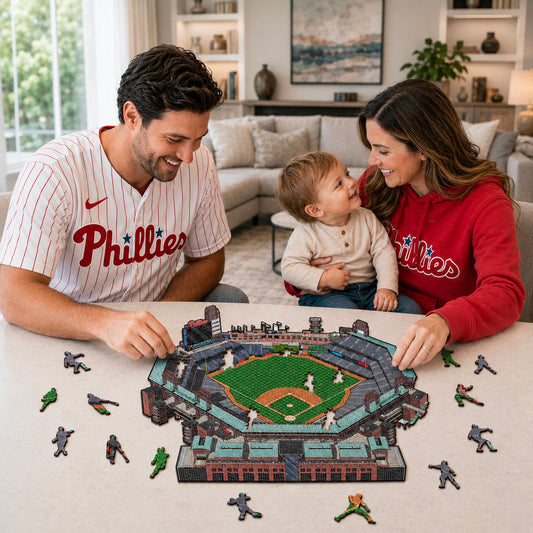 Philadelphia Phillies™ Citizens Bank Park Wooden Puzzle