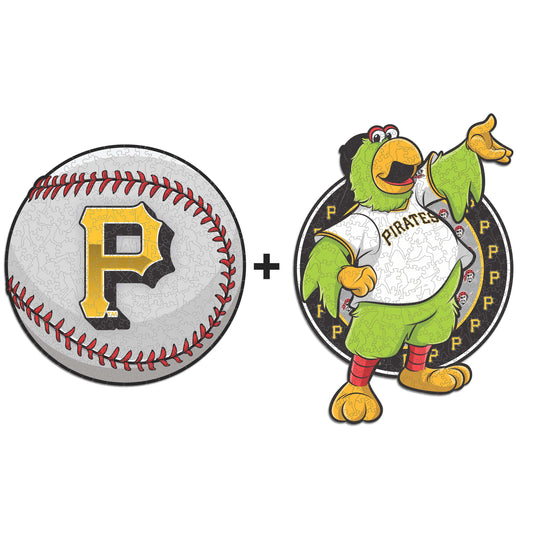 2 PACK Pittsburgh Pirates™ Baseball + Mascot