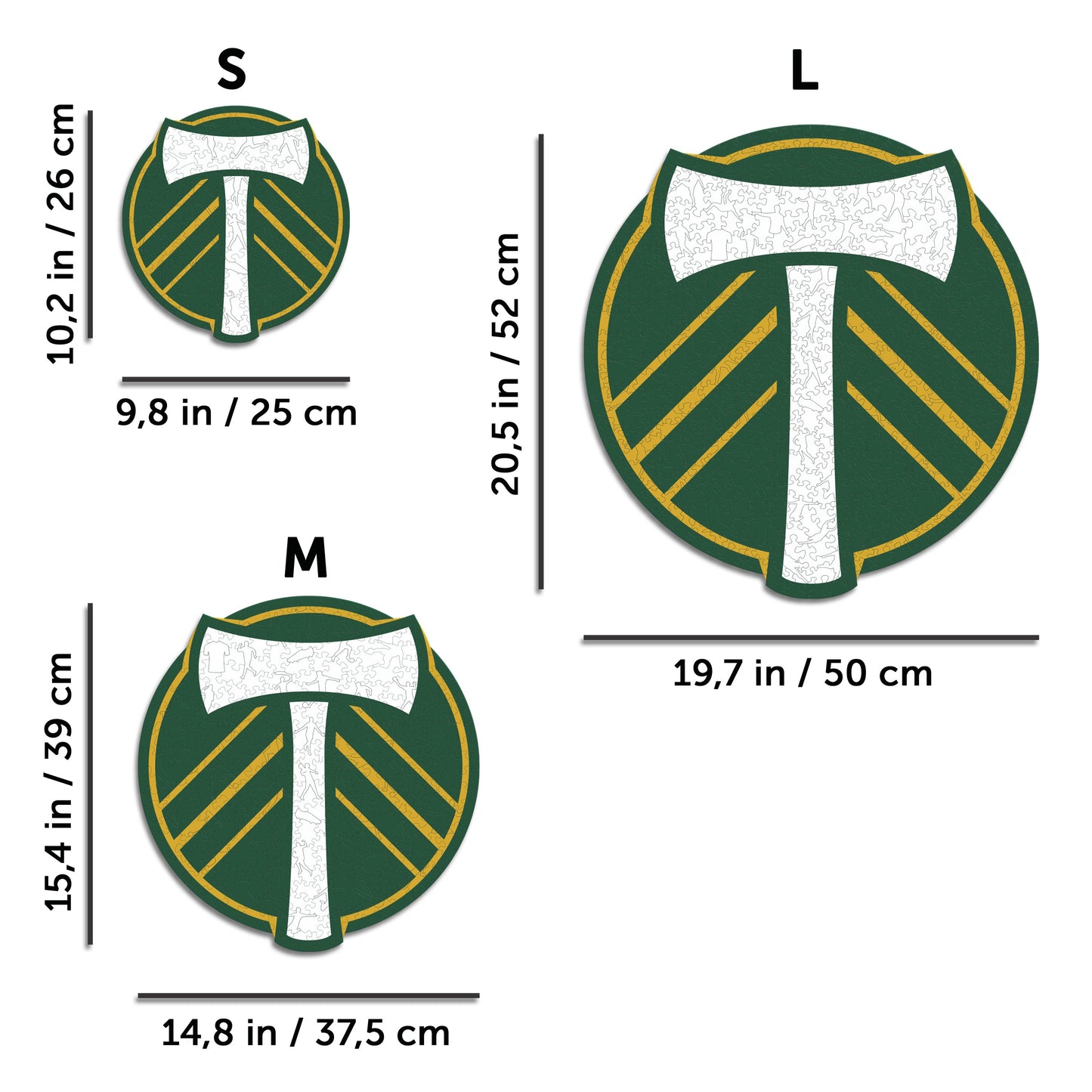 Portland Timbers® Logo - Wooden Puzzle