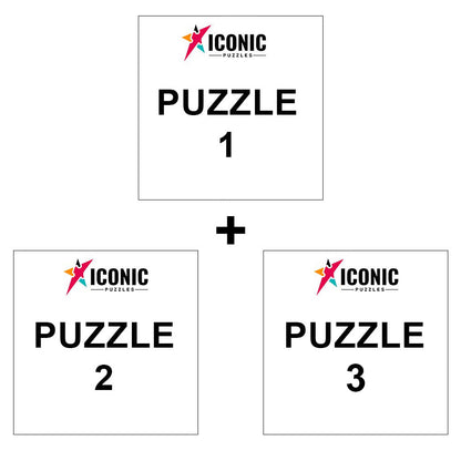 3 NCAA Puzzles Of Your Choice