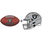 2 PACK Las Vegas Raiders™ Football - Helmet