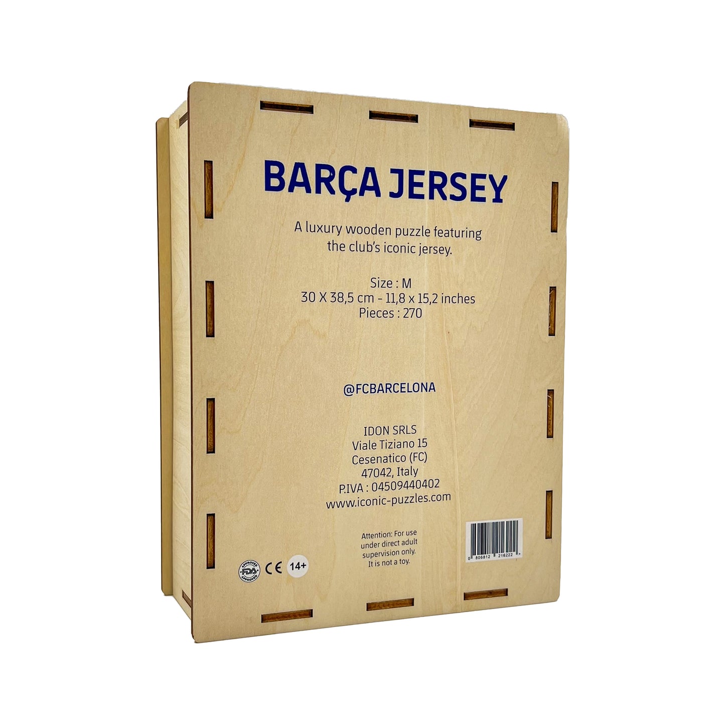 FC Barcelona® Jersey - Wooden Puzzle