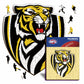 Logotipo do Richmond FC - Quebra-cabeça de madeira 