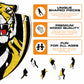 Logotipo do Richmond FC - Quebra-cabeça de madeira 