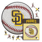 San Diego Padres™ Baseball Wooden Puzzle