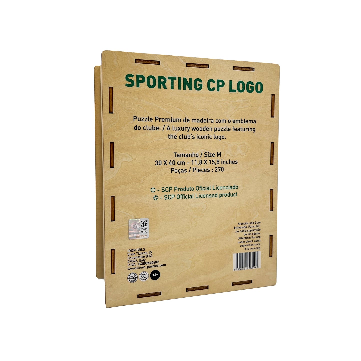 Sporting CP® Logo - Wooden Puzzle