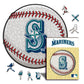 Seattle Mariners™ Baseball Wooden Puzzle