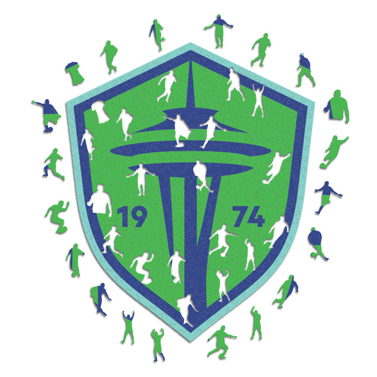 Seattle Sounders® Logo - Wooden Puzzle