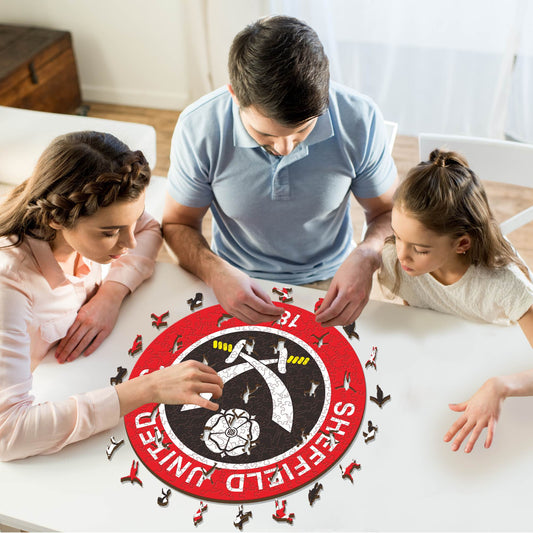 Sheffield United FC® Logo - Wooden Puzzle