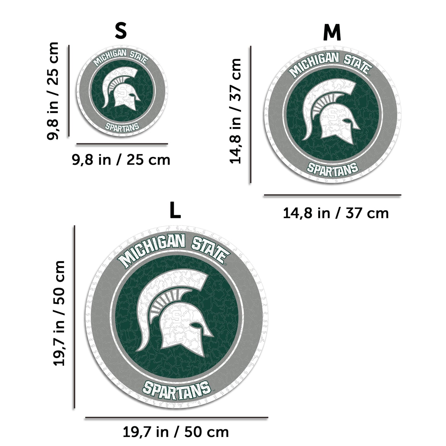 Michigan State University - Wooden Puzzle