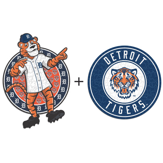 2 PACK Detroit Tigers™ Logo + Mascot