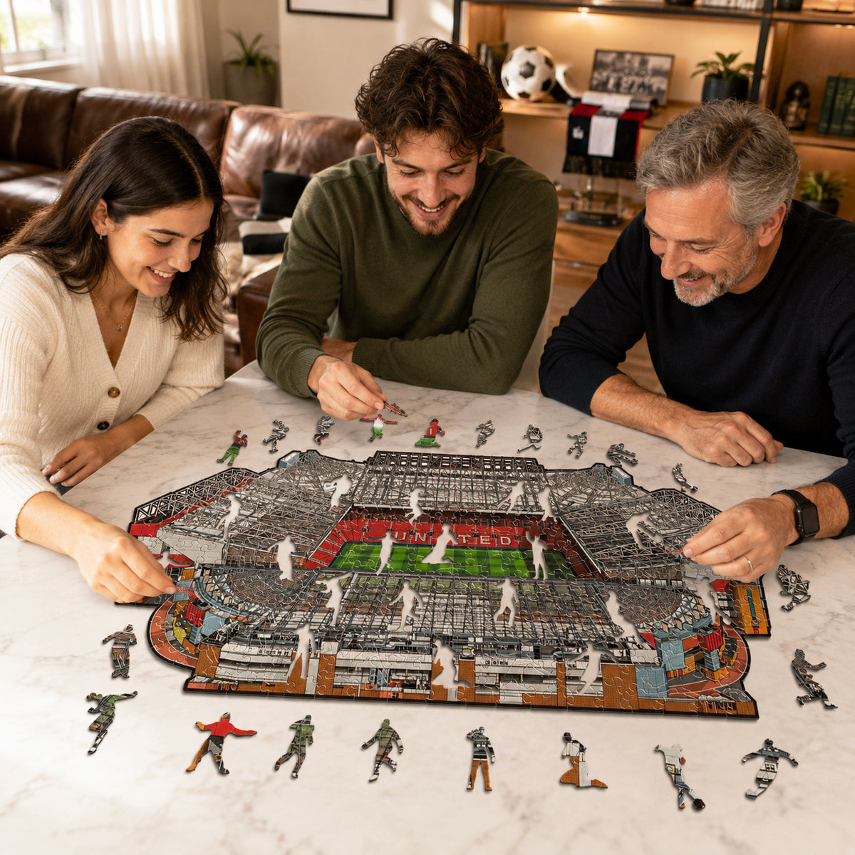 Manchester United FC® Old Trafford Wooden Puzzle