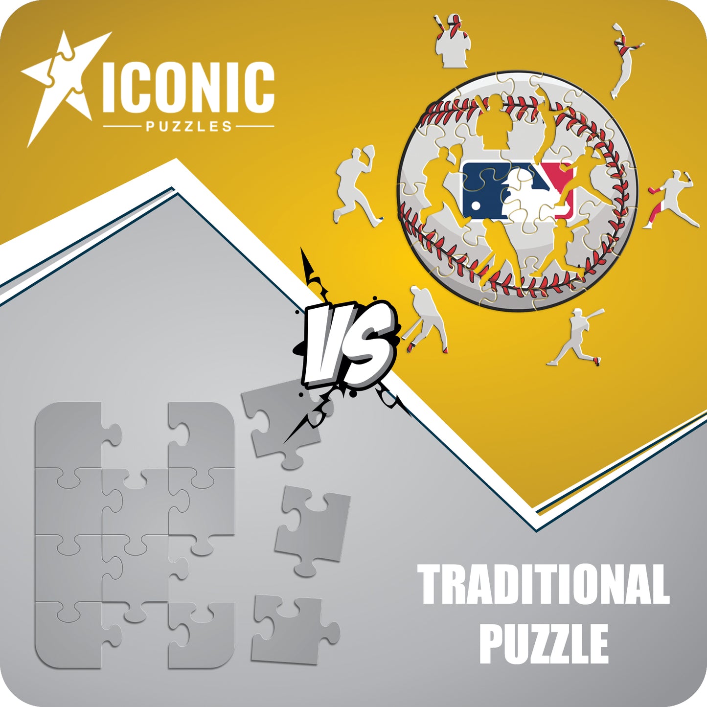 Oakland Athletics™ Mascot - Wooden Puzzle