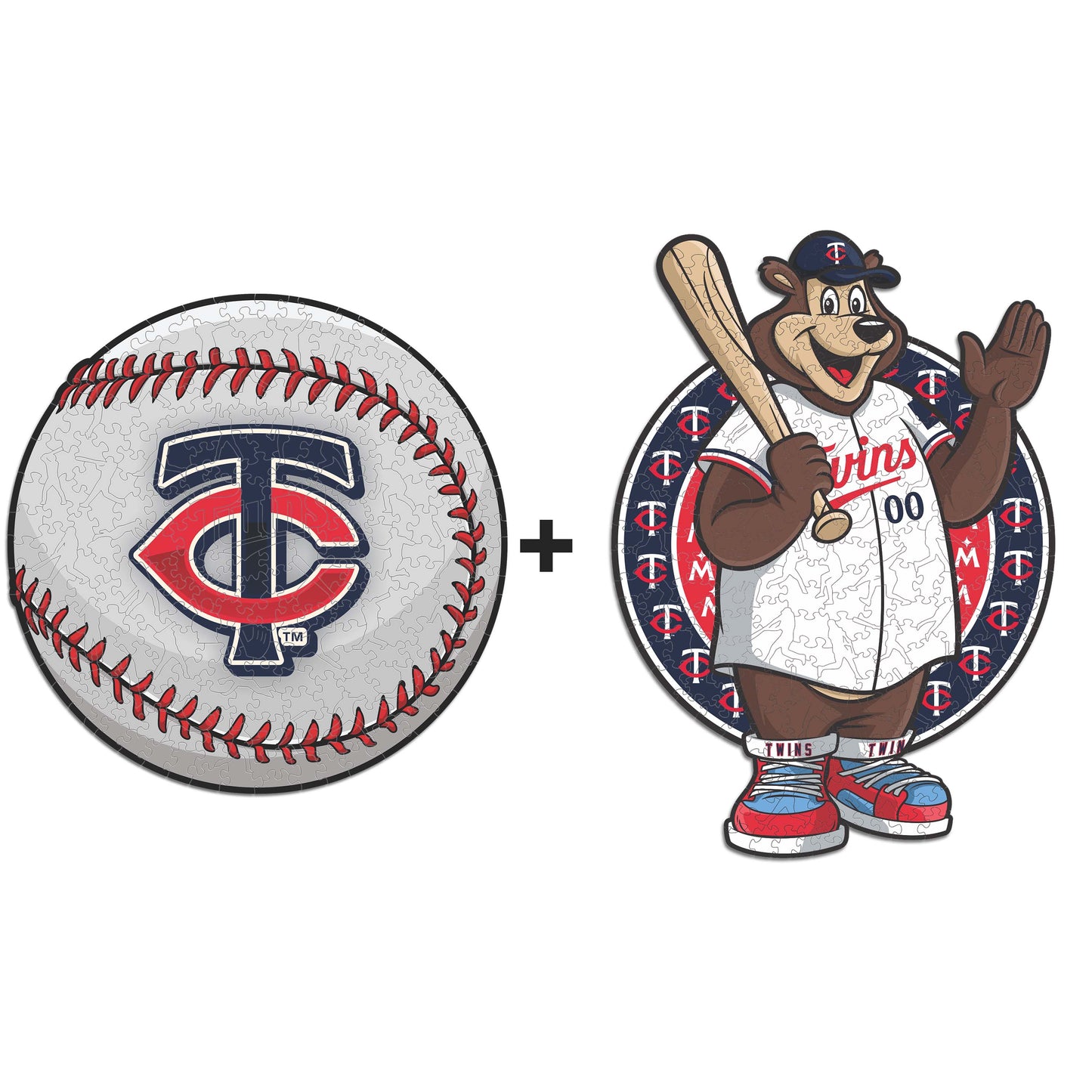 2 PACK Minnesota Twins™ Ball + Mascot