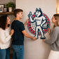 UConn Huskies Mascot Wooden Puzzle