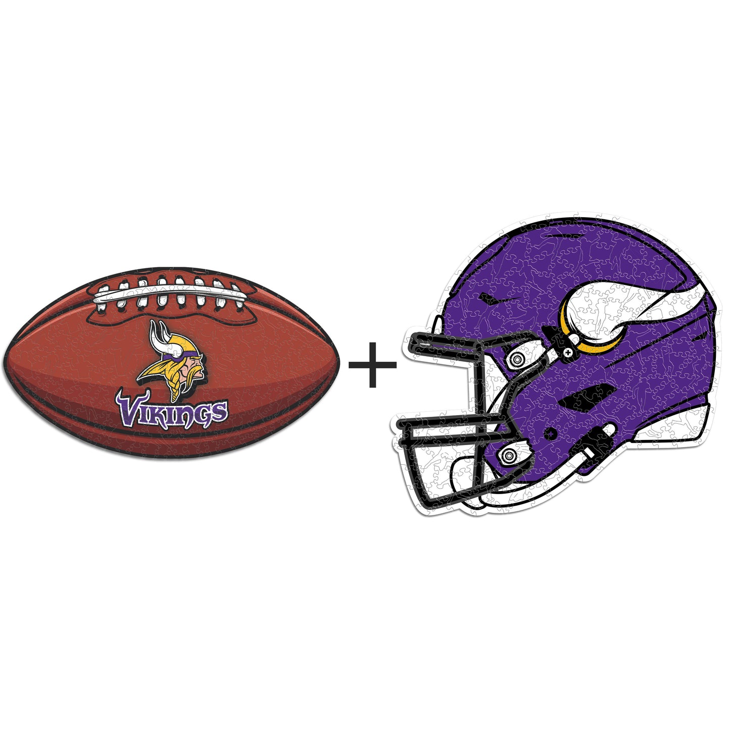 2 PACK Minnesota Vikings™ Football - Helmet