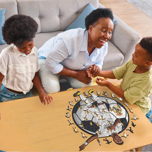 ヴィニシウス・ジュニア - 木製パズル