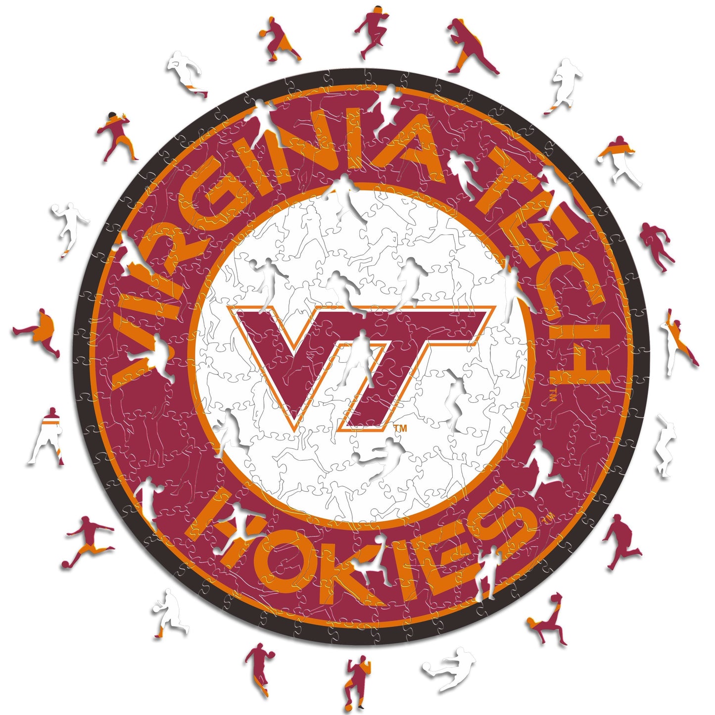 Virginia Tech University - Wooden Puzzle