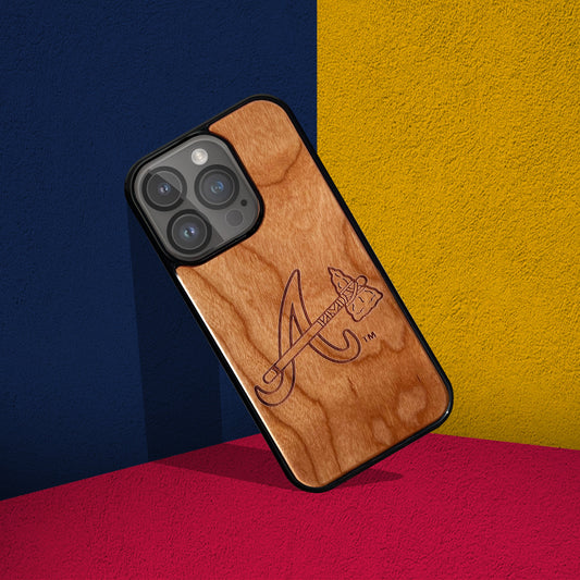 Atlanta Braves™ - Wooden Phone Case (MagSafe Compatible)