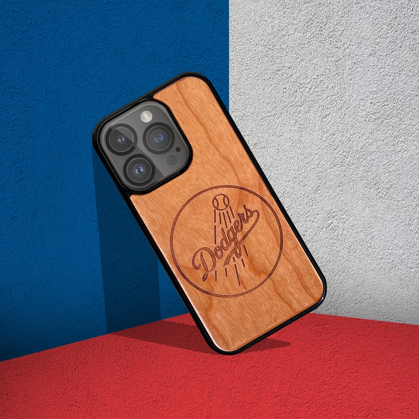 Los Angeles Dodgers™ - Wooden Phone Case (MagSafe Compatible)