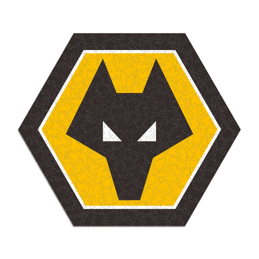 Wolves FC® Logo - Wooden Puzzle