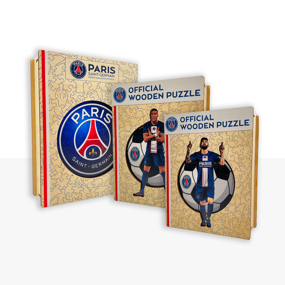 Paris Saint-Germain FC® Logo - Wooden Puzzle – Iconic Puzzles