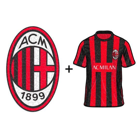 2 件裝 AC Milan® 標誌 + 球衣
