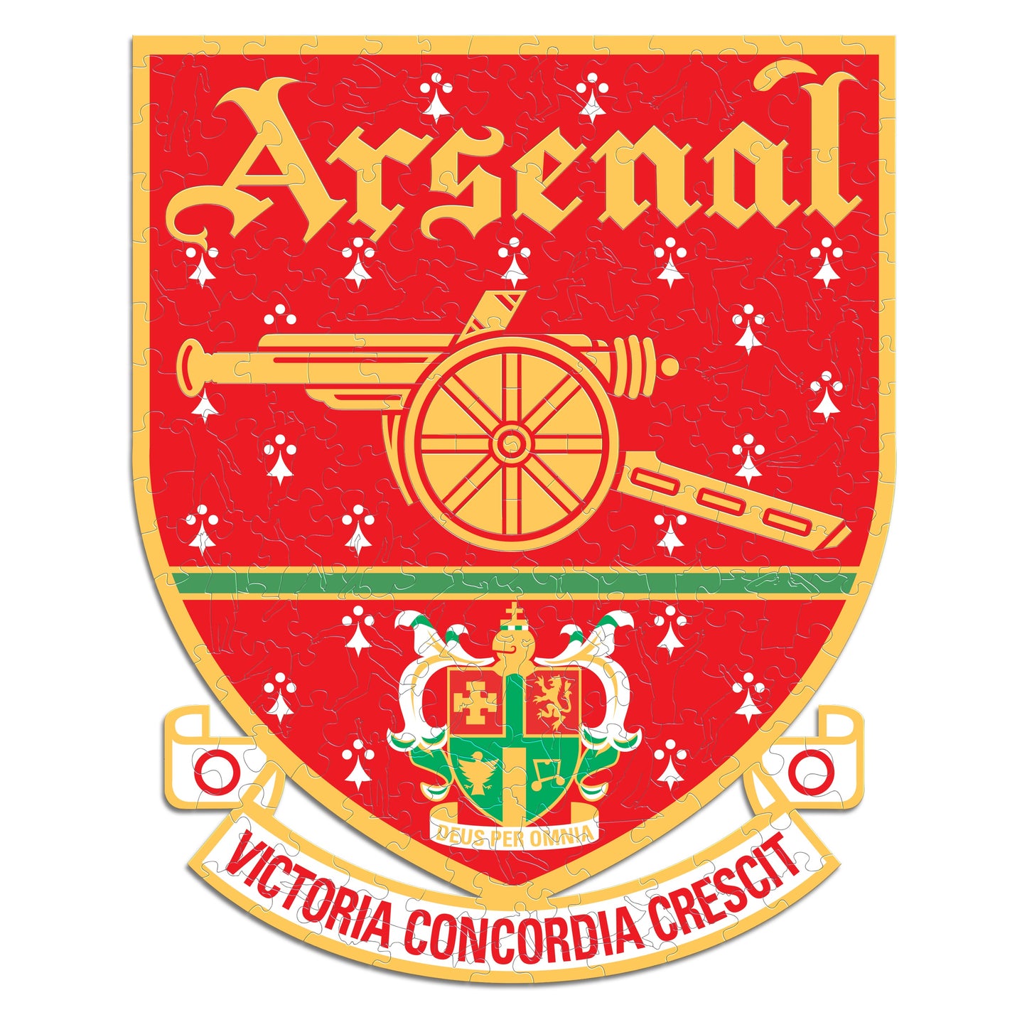 2 PACK Arsenal FC® Logo + Retro Logo