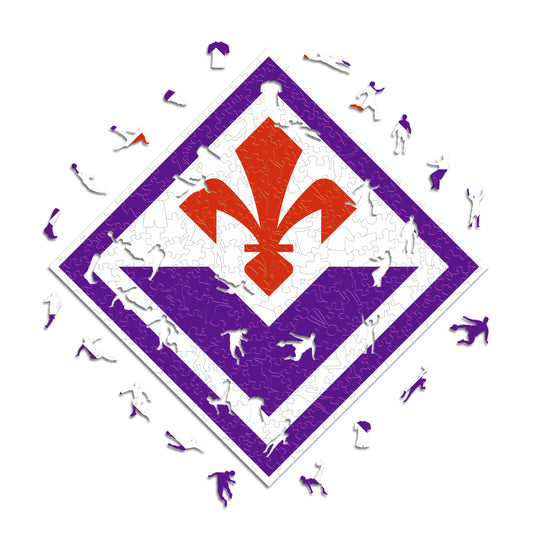 ACF Fiorentina® 標誌 - 木製拼圖