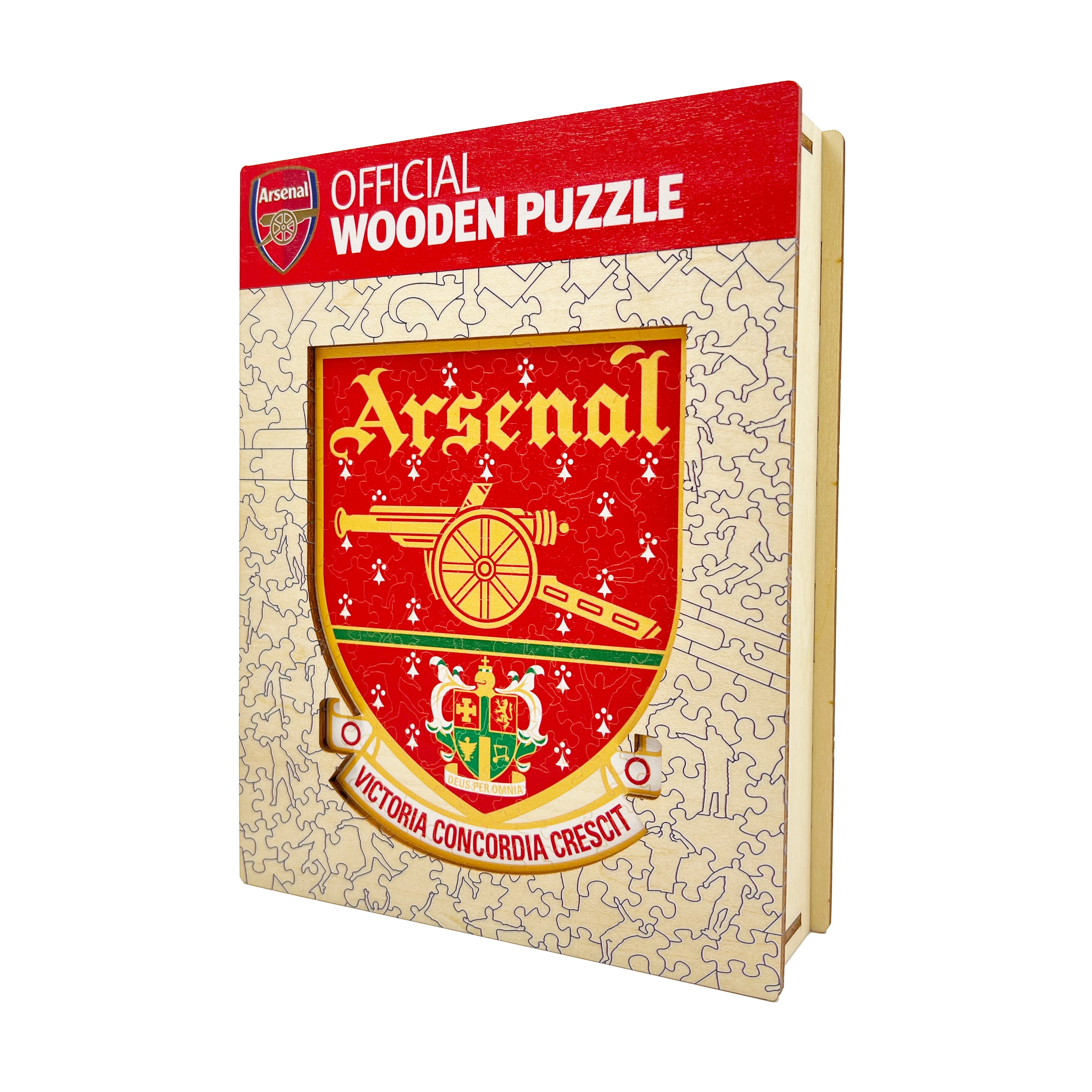 Arsenal FC® Retro Logo Wooden Puzzle Iconic Puzzles