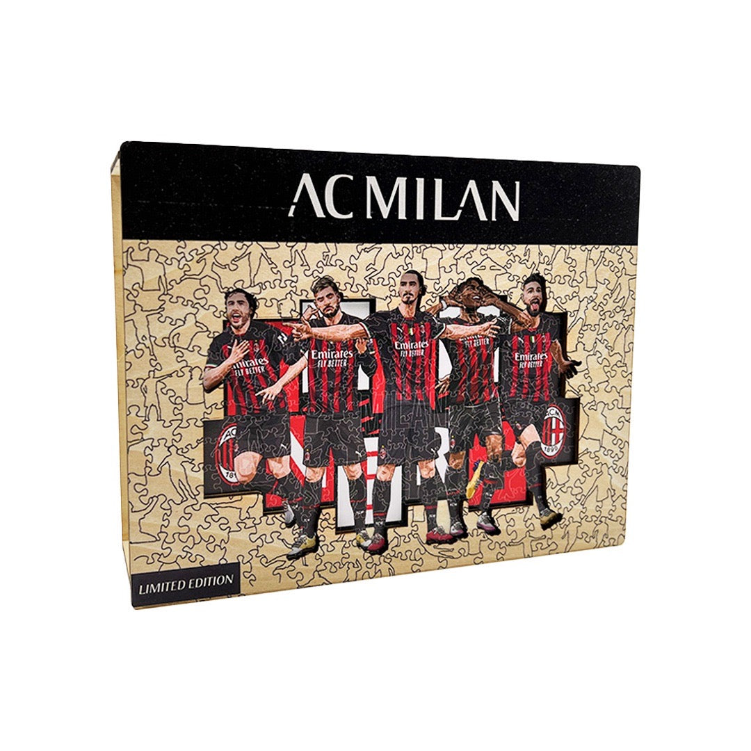 AC Milan® 5 名球員 - 木製拼圖（限量版）