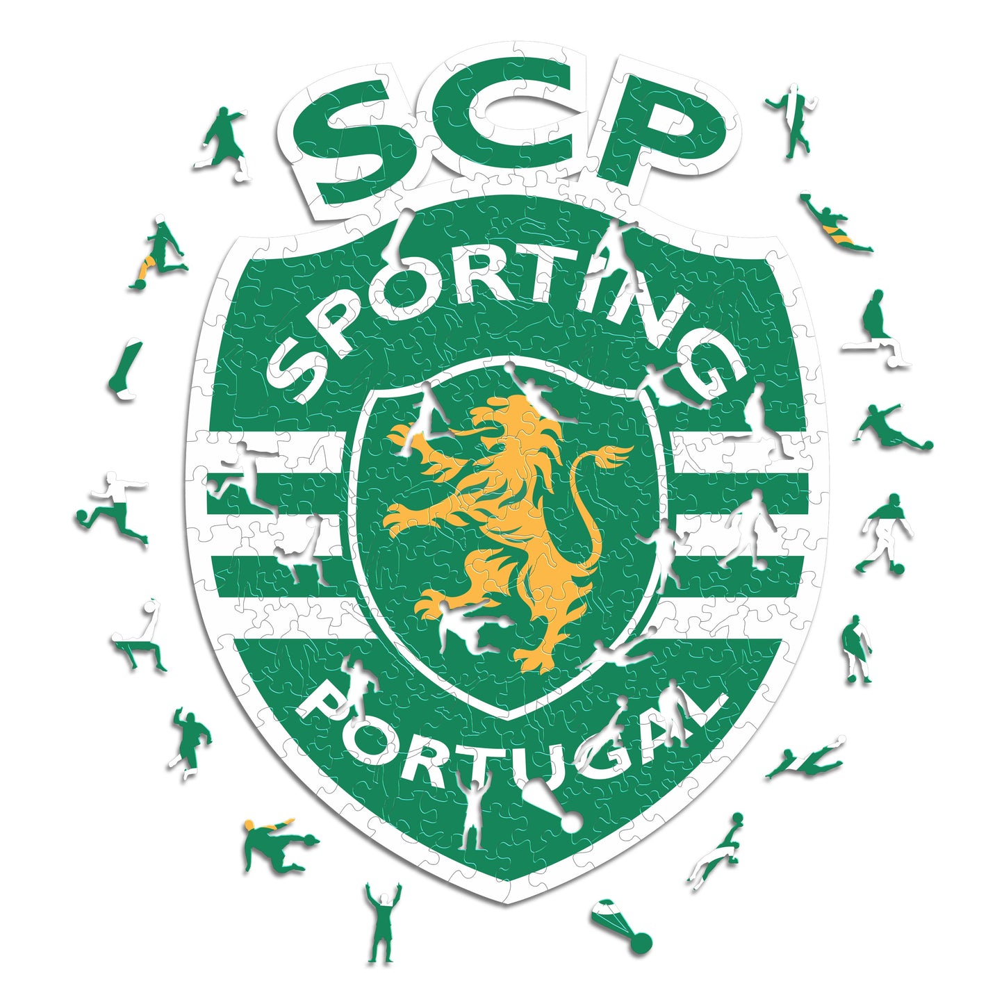 Sporting CP® 徽標 - 官方木製拼圖
