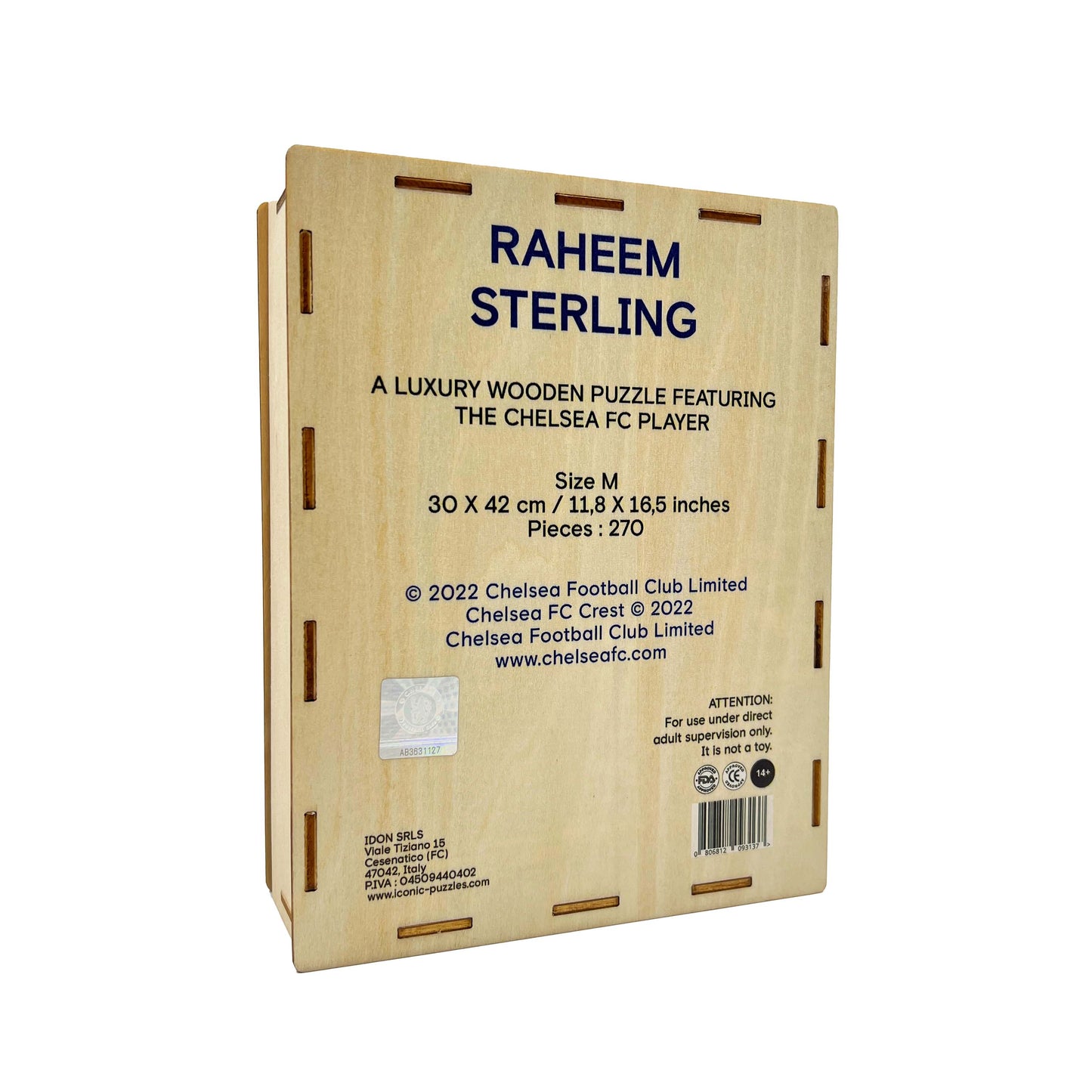 Raheem Sterling - 官方木製拼圖