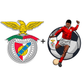 2 件裝 SL Benfica® 標誌 + Eusébio